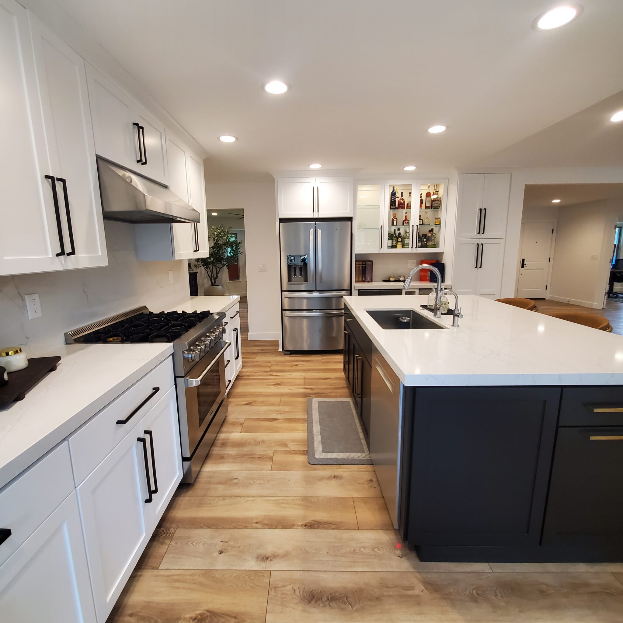 Contemporary, Modern Kitchen Remodel by Modesto Kitchen and Bath project photo 2